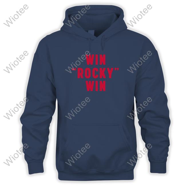 Official Win Rocky Win Long Sleeve T Shirt Official Sly Stallone Win Rocky Win T-Shirt