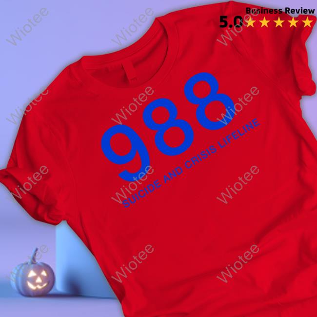 988 Suicide And Crisis Lifeline Shirt Official 988 Suicide And Crisis Lifeline Shirt Bybrazier Merch