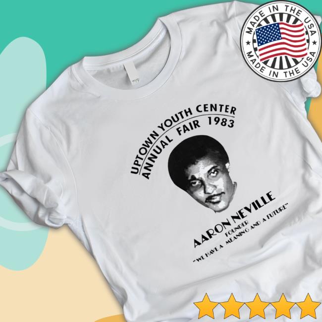 Official Aaron Neville Uptown Youth Center Annual Fair 1983 Hooded Sweatshirt