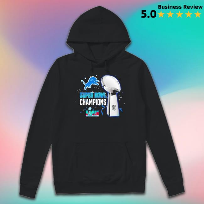Detroit Lions Super Bowl Lvii 2023 Champions t- shirt