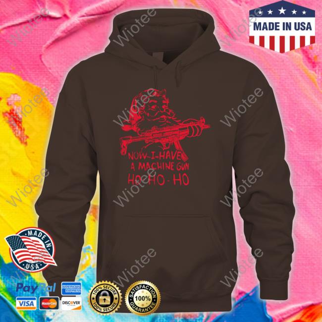 Demolition Now I Have A Machine Gun Ho-Ho-Ho Crewneck Sweatshirt