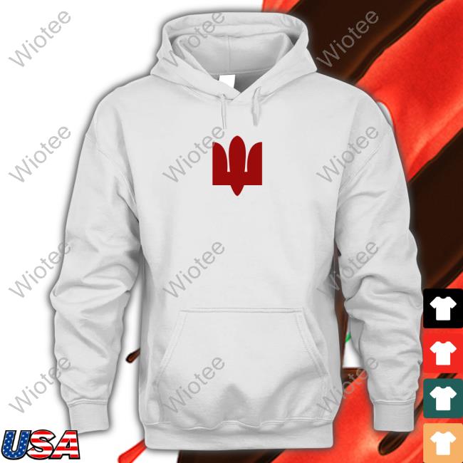Official White Red Tryzub Sweatshirt