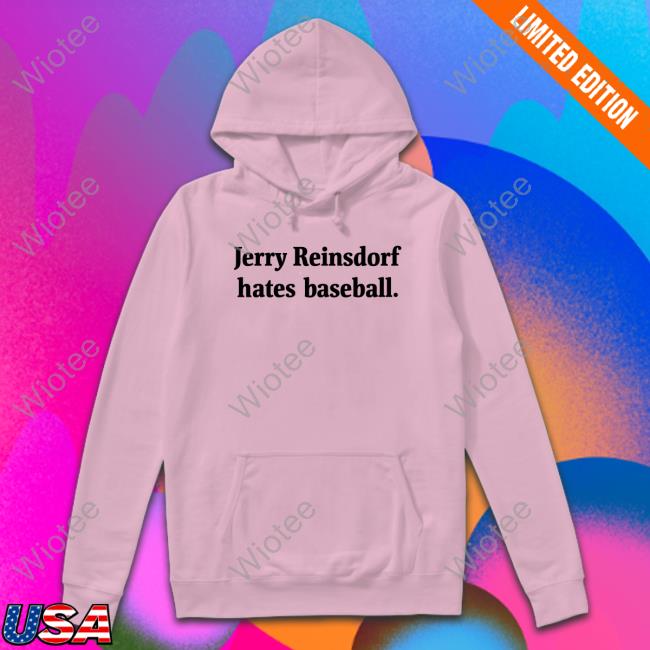 Jerry Reinsdorf Hates Baseball T-Shirt Cardboard White Sox Soxcardboard Jerry Reinsdorf Hates Baseball T-Shirt