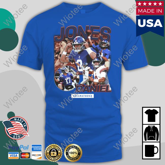 Daniel Jones Giants Dreams Shirt President Of The Dj Fan Club