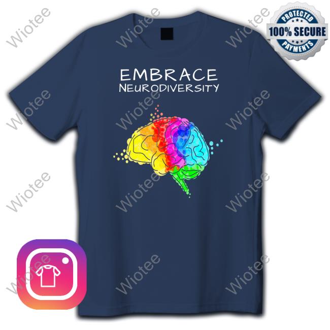 Official White Embrace Neurodiversity Sweatshirt Official White Embrace Neurodiversity Hoodie