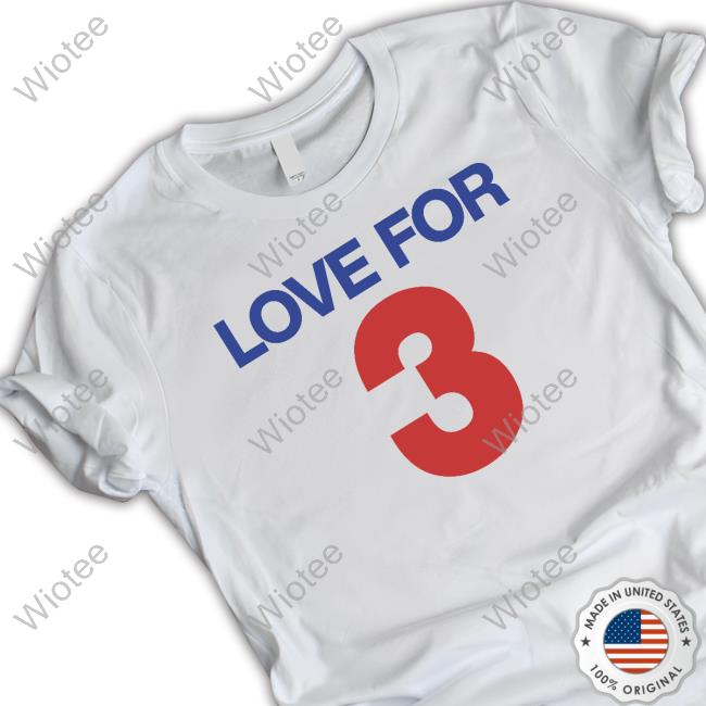 Love For 3 Hoodie