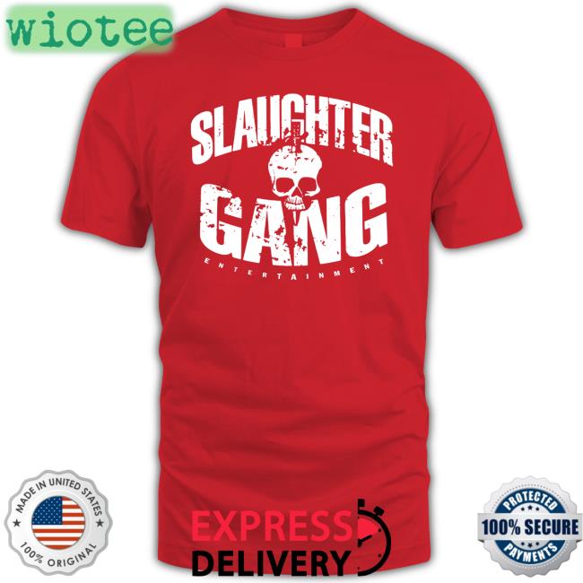 Slaughter Gang Entertainment Distressed New Shirt 21 Savage Merch