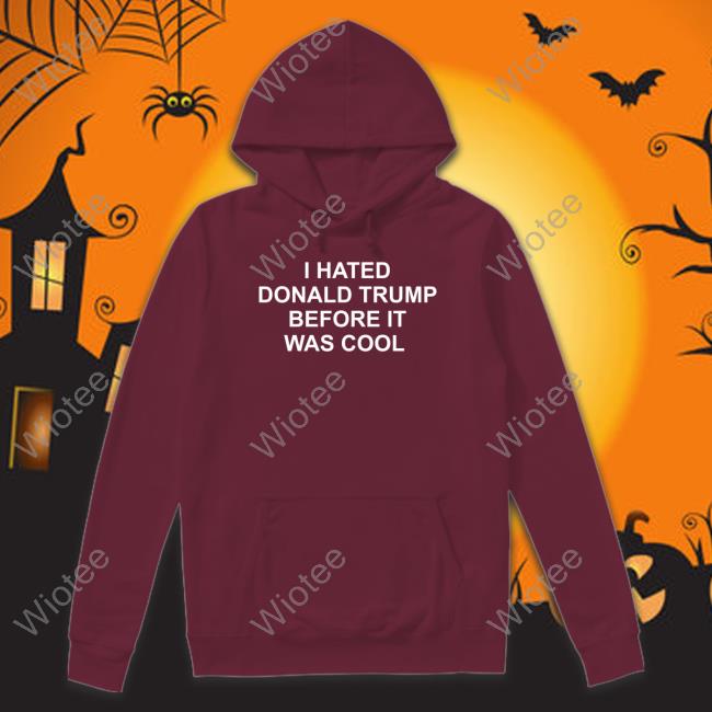 I Hated Donald Trump Before It Was Cool Tee Shirt