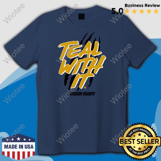 Jacksonville Jaguars Teal With It Division Champs Shirt Teal With It Division Champs Shirt