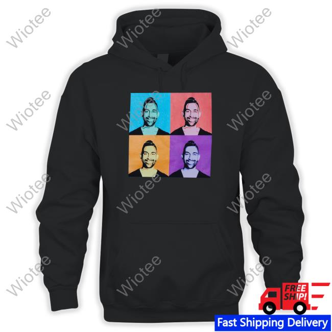 Dhar Mann Pop Art Portrait T Shirt Pop Art Portrait Long Sleeved T Shirt Dhar Mann Merch