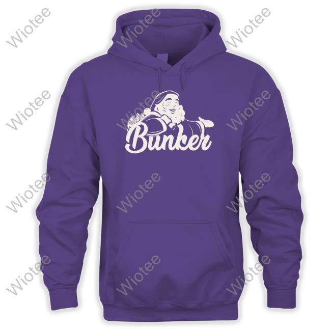 Official Bunker Santa Hoodie