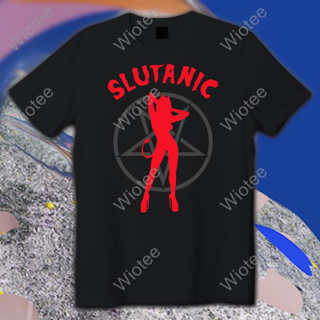 Shirts That Go Hard Slutanic Devil Doll With Satanic Pentagram Long Sleeve