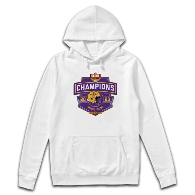 2023 Citrus Bowl Champions Lsu Tigers Shield T-Shirt