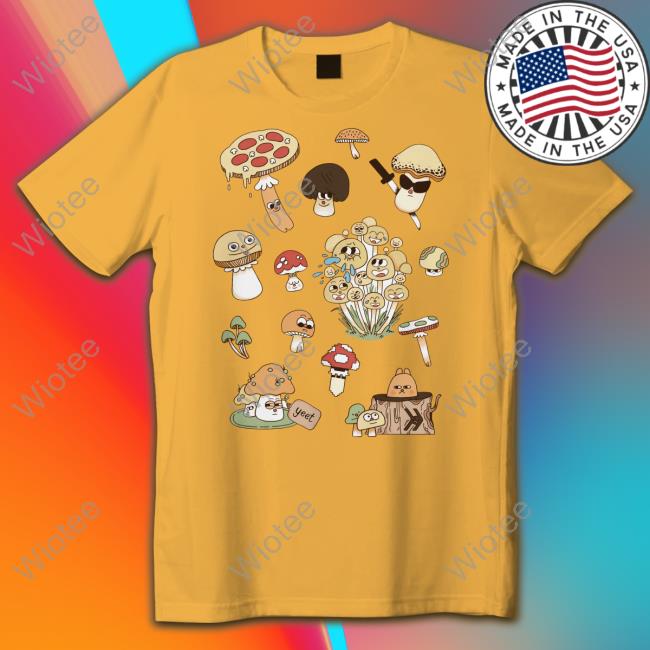Smosh Merch Mushroom Crewneck Sweatshirt Smosh Official Smosh Merch Mushroom Sweatshirt