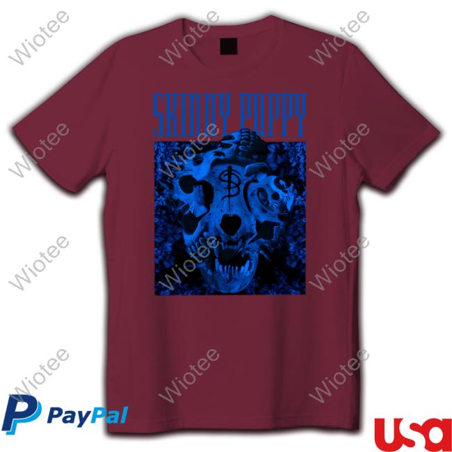 Mutant Skulls Shirt Mutant Skulls Tee Shirt Skinny Puppy