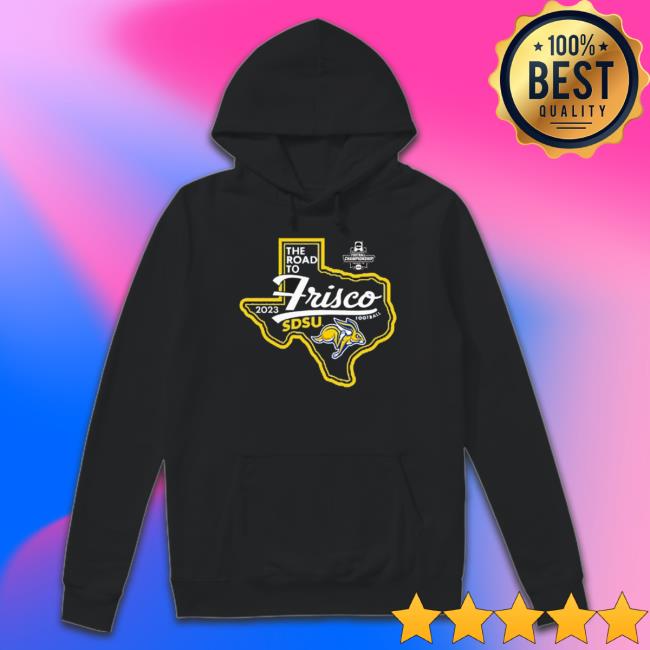 Sdsu Jackrabbits Frisco Bound 2023 Division I Football Championship T- shirt