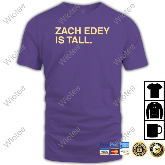 Ethan Morton Zach Edey Is Tall Hoodie Purdue Men's Basketball