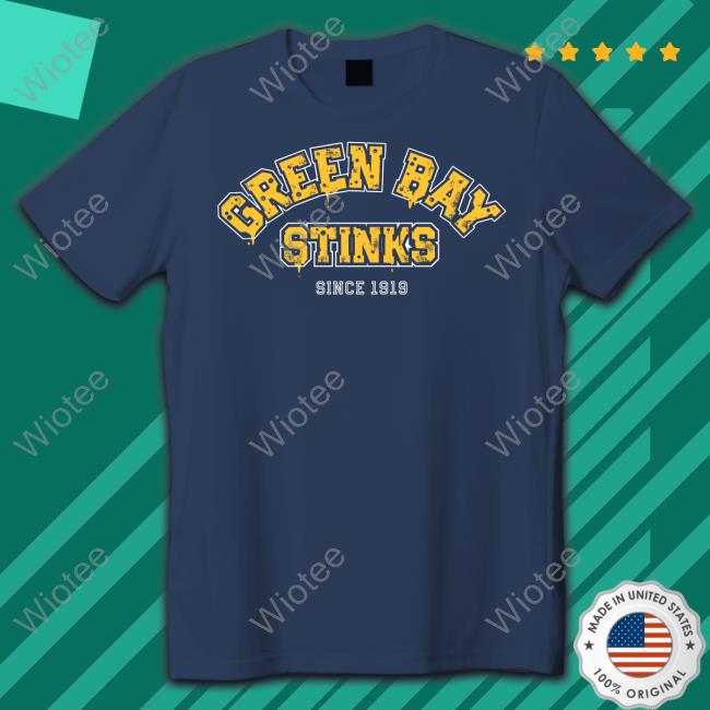 Green Bay Stinks Since 1919 T Shirt John Randle Official Green Bay Stinks Since 1919 Shirt