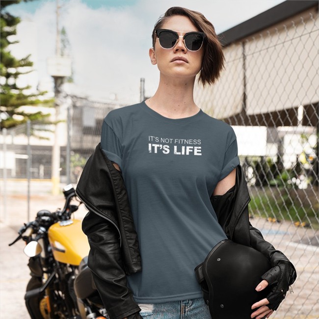 It's Not Fitness It's Life Tee David Duchovny