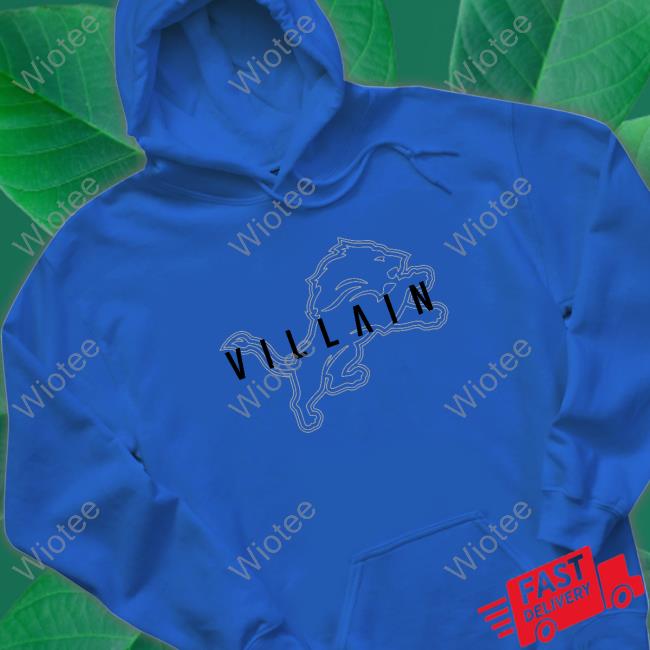 Brad Holmes Villain Detroit Lions Long Sleeve T Shirt Official Villain Detroit Lions Shirt