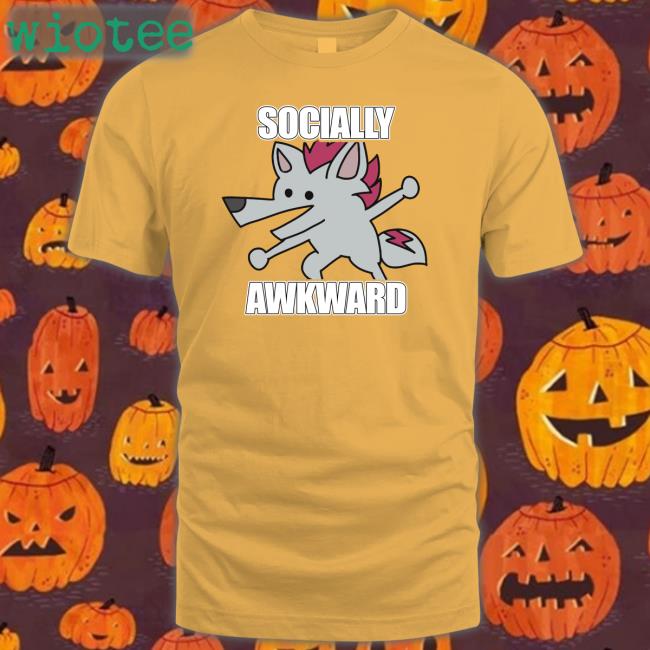 Socially Awkward Shreddyfox Long Sleeve Socially Awkward Shreddyfox Long Sleeve T Shirt Artworktee Shop