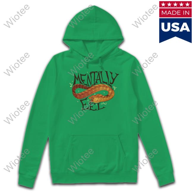 Moth Sprout Mentally Eel Hoodie