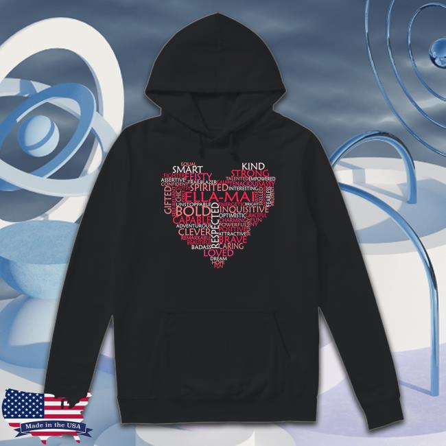 Official Love Heart Word Cloud Shape Name Pink Peach Ella Mai Cap Official Love Heart Word Cloud Shape Name Pink Peach Ella Mai Long Sleeve T Shirt