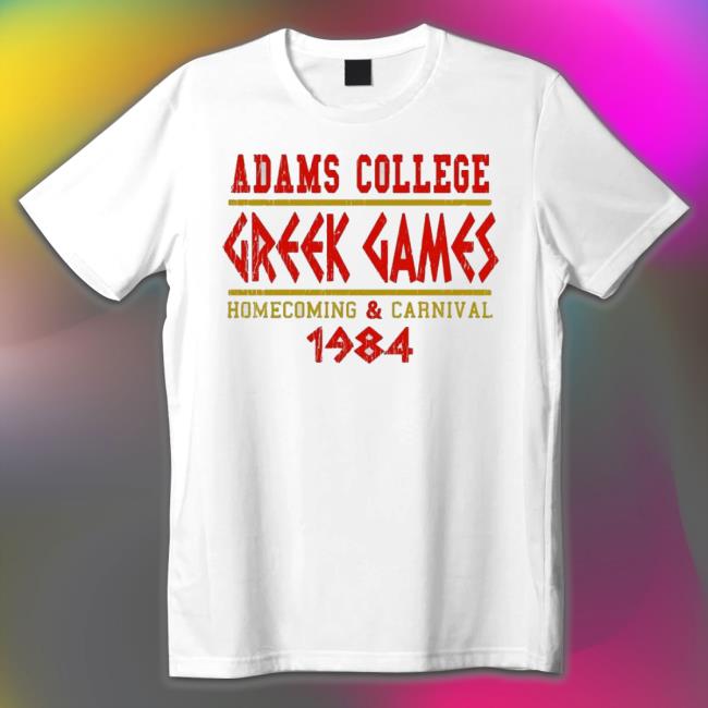 Adams College Greek Games Hoodie Adams College Greek Games Sweaters