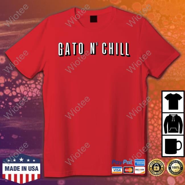 Gato N' Chill Hoodie Barstool Sports Store