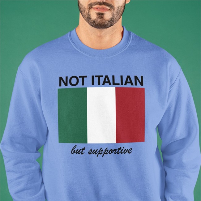 Vivian Le Not Italian But Supportive Tee Shirt Shithead Steve Merch