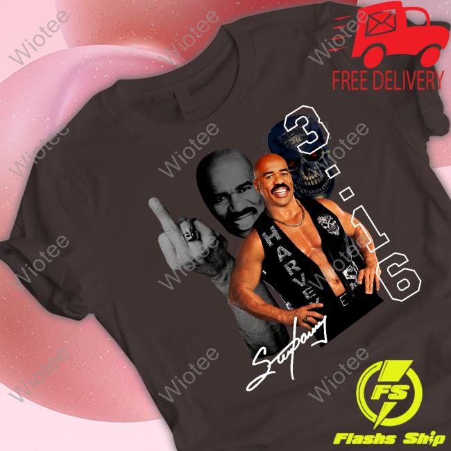 Mega Ran Stone Cold Steve Harvey Long Sleeve Tee Bobs Liquor Store