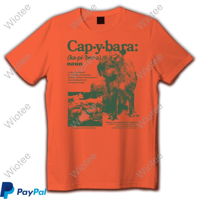 Capybara Man Merch Capybara Defined Cap Kapybara007