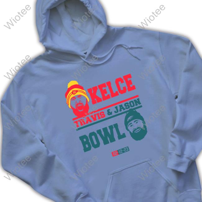 Official Travis Kelce And Jason Kelce Bowl T-Shirt