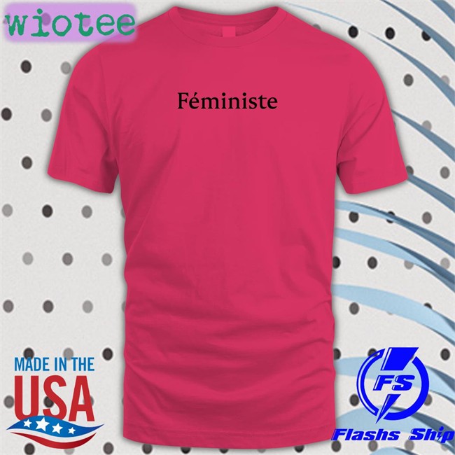 Big Nenz Féministe Hoodie Shirt Pink