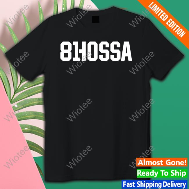 CBH Shop Chicago Blackhawks Marian Hossa Retirement 81Hossa Shirt Long Sleeve Tee
