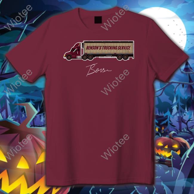 Trey Benson Benson's Trucking Service Shirt