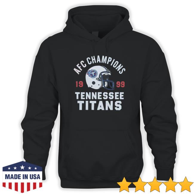 Tennessee Titans 1999 Afc Champions Hoodie