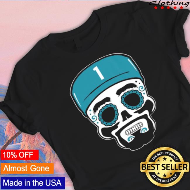 Jalen Hurts Philadelphia Eagles Sugar Skull 2022 Long Sleeve Shirt