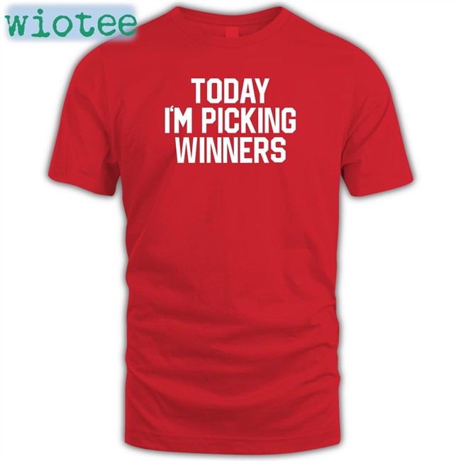 Today I'm Picking Winners Crewneck Sweatshirt Black Today I'm Picking Winners T Shirt Barstool Sports