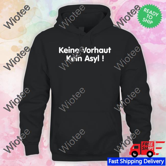 Peter Bern Keine Vorhaut Kein Asyl Hooded Sweatshirt Blakes Wort Keine Vorhaut Kein Asyl Sweatshirt