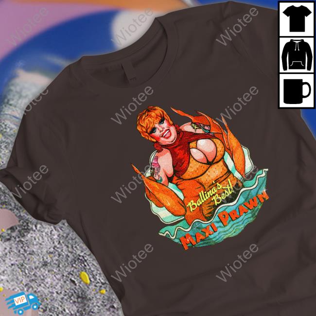 Ballina's Best Maxi Prawn Shirt Ballina's Best Maxi Prawn T Shirt