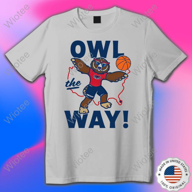Ncaa Homefield FAU Owls Owl The Ways Hoodie