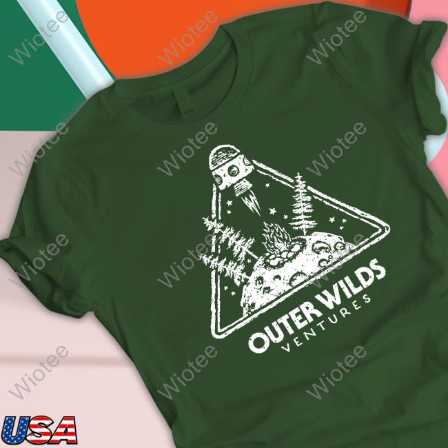 Official Fangamer Merch Outer Wilds Ventures T-Shirt Outer Wilds Ventures Tee Shirt