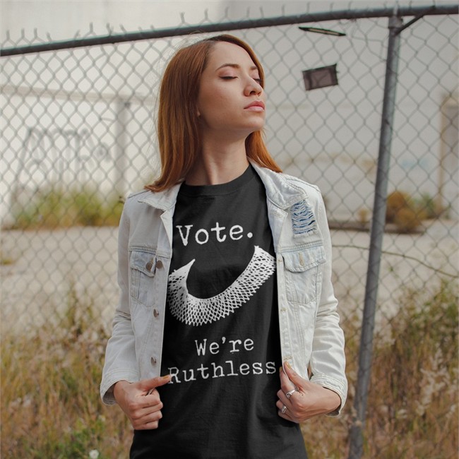 Aunt Crabby Calls Bullshit Vote We're Ruthless Tee Shirt Vote We're Ruthless Hoodie