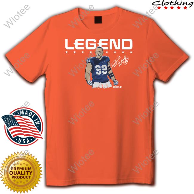 Breakingt J.J. Watt Legend Shirt Breakingt Merch J.J. Watt Legend T Shirt