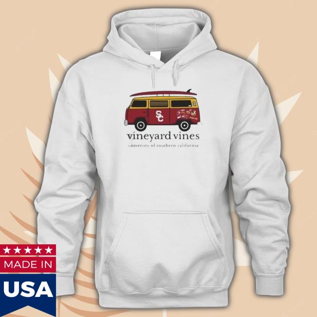 Official Usc Trojans Men’S Vineyard Vines Travel Tee Shirt Usc Trojans Men’S Vineyard Vines Travel Shirts