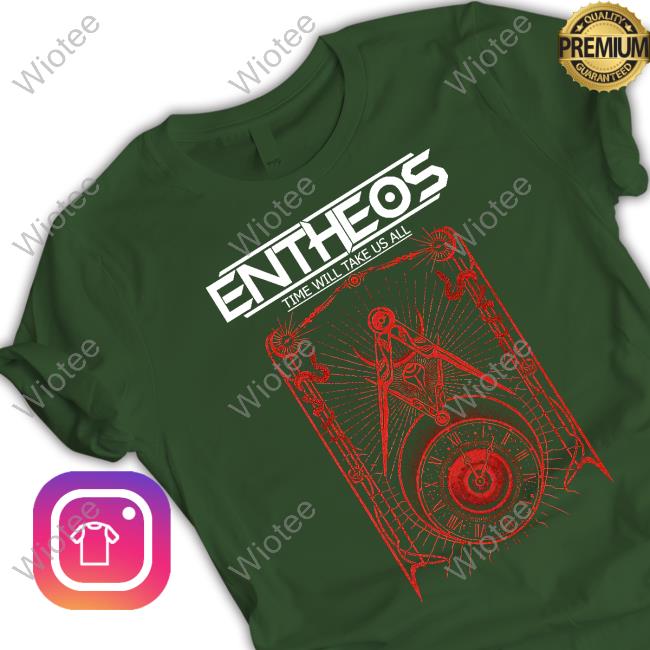 Official Entheos Time Will Take Us All Sweatshirt IndieMerchStore Entheos Time Will Take Us All Hooded Sweatshirt