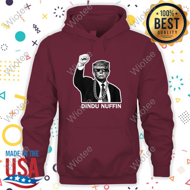 Dindu Nuffin T-Shirt Trump Dindu Nuffin Long Sleeve Tee Mostly Peaceful Memes