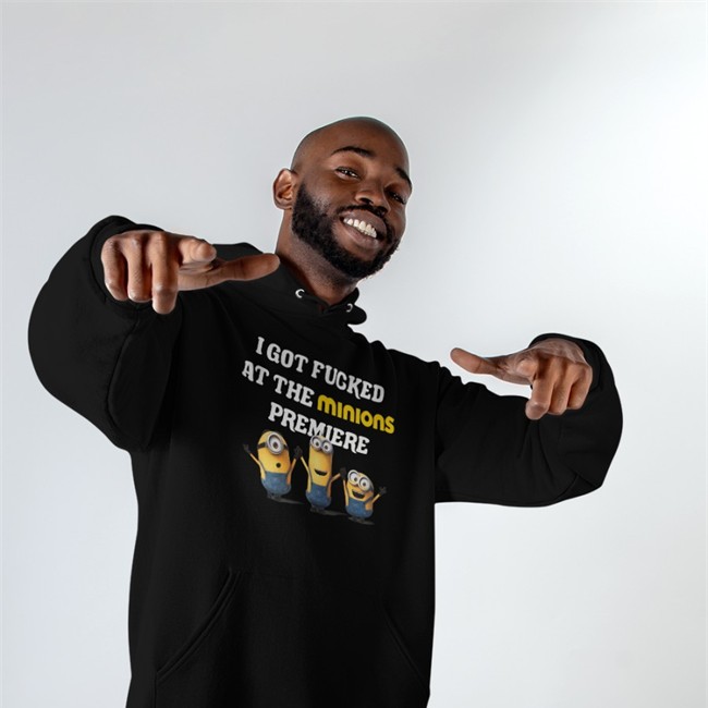 Wahlid Mohammad I Got Fucked At The Minions Premiere T Shirt I Love Minions I Got Fucked At The Premiere T Shirt Wahlid