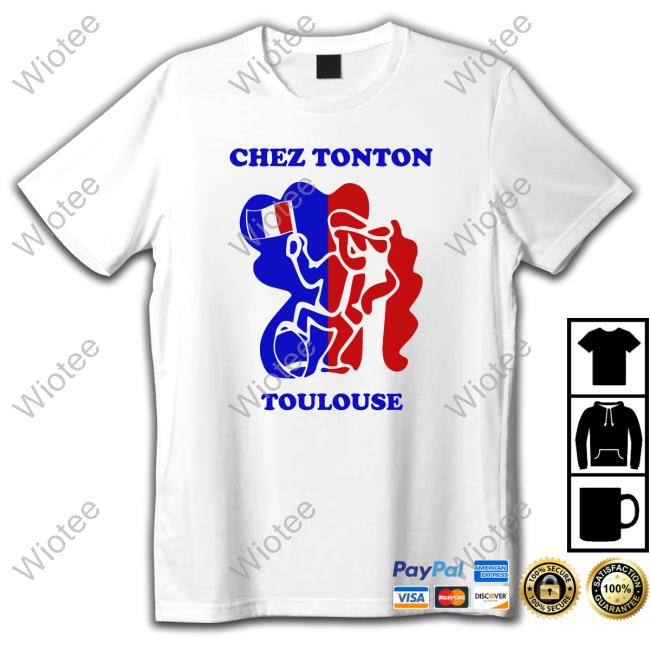 Chez Tonton Toulouse Edition Limited Hoodie Shirt White